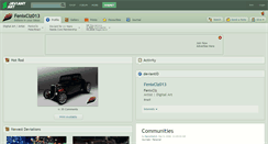 Desktop Screenshot of fenixclz013.deviantart.com