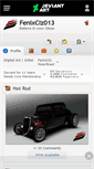 Mobile Screenshot of fenixclz013.deviantart.com