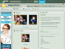 Tablet Screenshot of amigurumiclub.deviantart.com