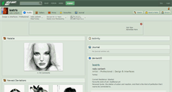 Desktop Screenshot of leatris.deviantart.com