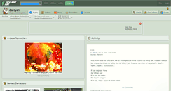 Desktop Screenshot of darcyan.deviantart.com