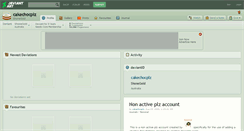 Desktop Screenshot of cakechocplz.deviantart.com