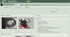 Desktop Screenshot of gerard-way-lovers.deviantart.com
