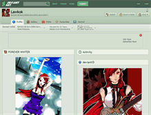 Tablet Screenshot of lawkok.deviantart.com
