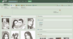 Desktop Screenshot of pitic21.deviantart.com