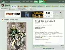 Tablet Screenshot of akita48.deviantart.com