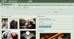 Desktop Screenshot of ninjaferret22.deviantart.com
