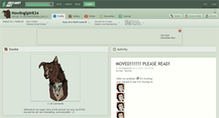 Desktop Screenshot of howlingspirit34.deviantart.com