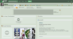 Desktop Screenshot of oblimo.deviantart.com