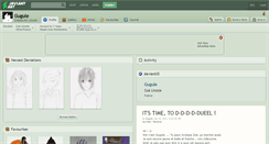 Desktop Screenshot of gugule.deviantart.com