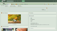 Desktop Screenshot of nirr.deviantart.com
