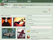 Tablet Screenshot of nakosi.deviantart.com