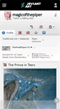 Mobile Screenshot of magicofthepiper.deviantart.com