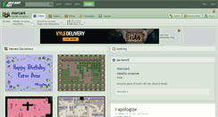 Desktop Screenshot of marcani.deviantart.com