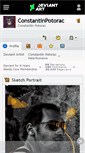 Mobile Screenshot of constantinpotorac.deviantart.com