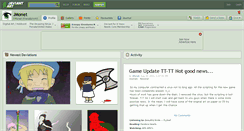 Desktop Screenshot of jmonet.deviantart.com
