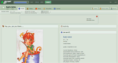 Desktop Screenshot of kuro-nene.deviantart.com