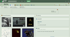 Desktop Screenshot of hao-kun.deviantart.com