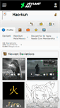 Mobile Screenshot of hao-kun.deviantart.com