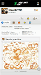 Mobile Screenshot of klaudnyne.deviantart.com