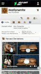 Mobile Screenshot of mozdynamite.deviantart.com