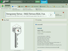 Tablet Screenshot of ammat.deviantart.com