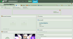 Desktop Screenshot of amethystnighthut.deviantart.com