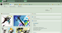 Desktop Screenshot of icecoldmud.deviantart.com