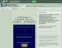 Tablet Screenshot of global-photos.deviantart.com