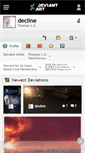 Mobile Screenshot of decline.deviantart.com
