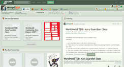 Desktop Screenshot of johnnyd2.deviantart.com
