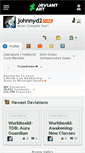 Mobile Screenshot of johnnyd2.deviantart.com