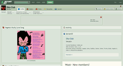 Desktop Screenshot of dbz-club.deviantart.com