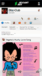 Mobile Screenshot of dbz-club.deviantart.com