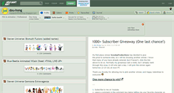 Desktop Screenshot of dou-hong.deviantart.com