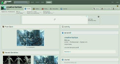 Desktop Screenshot of creative-horizon.deviantart.com