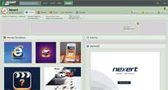 Desktop Screenshot of nexert.deviantart.com