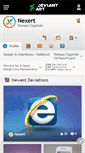Mobile Screenshot of nexert.deviantart.com