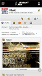 Mobile Screenshot of n3ak.deviantart.com