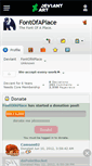 Mobile Screenshot of fontofaplace.deviantart.com