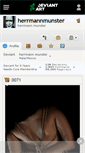 Mobile Screenshot of herrmannmunster.deviantart.com