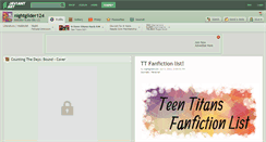 Desktop Screenshot of nightglider124.deviantart.com