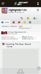 Mobile Screenshot of nightglider124.deviantart.com