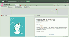 Desktop Screenshot of momo-ninja.deviantart.com