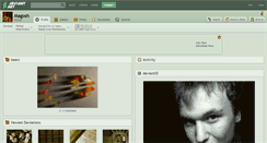 Desktop Screenshot of magosh.deviantart.com