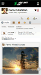 Mobile Screenshot of coco-zutarafan.deviantart.com