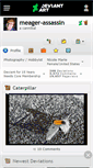 Mobile Screenshot of meager-assassin.deviantart.com