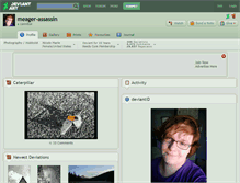 Tablet Screenshot of meager-assassin.deviantart.com