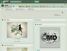 Tablet Screenshot of omd.deviantart.com