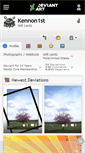 Mobile Screenshot of kennon1st.deviantart.com